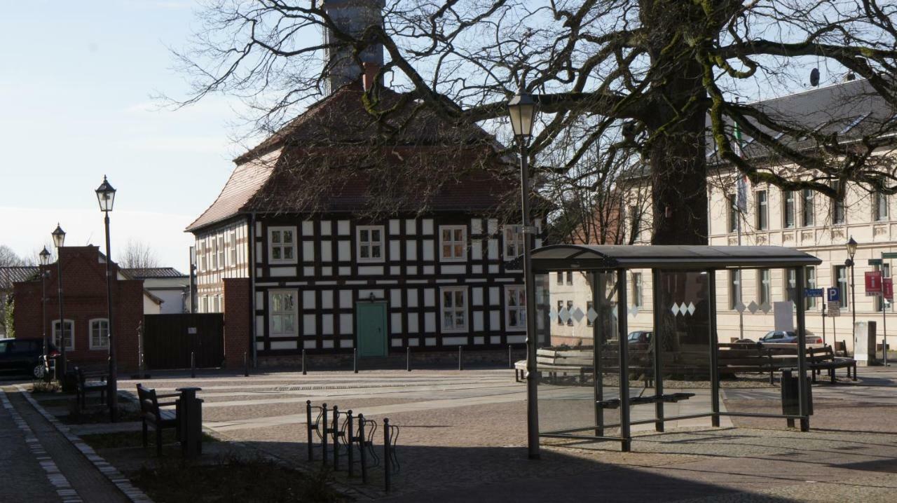 Ferienwohnung Am Markt Biesenthal Exteriör bild