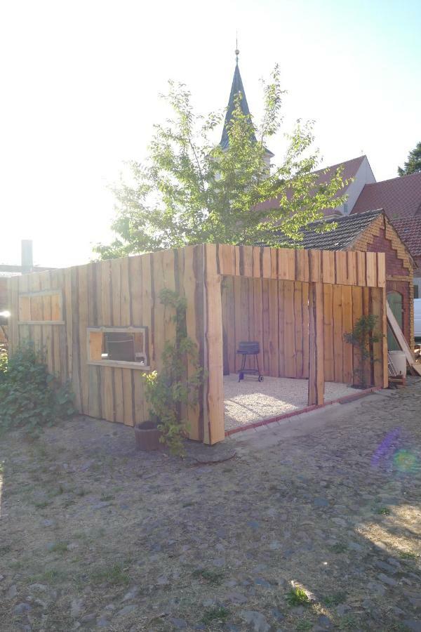 Ferienwohnung Am Markt Biesenthal Exteriör bild