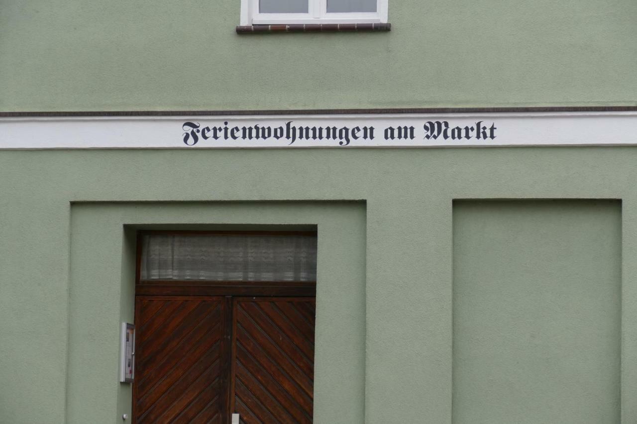 Ferienwohnung Am Markt Biesenthal Exteriör bild